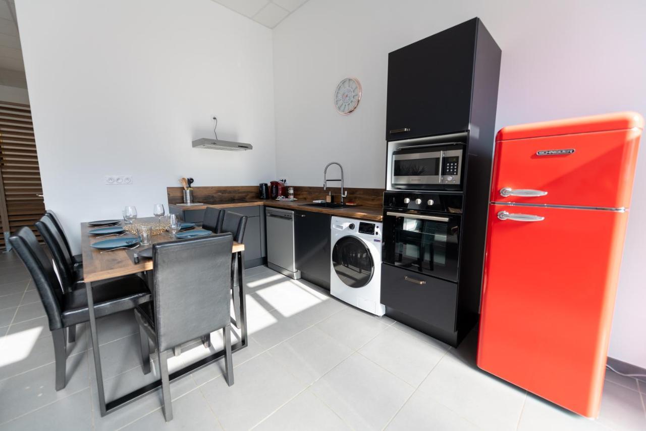Apartment Loft La Mine D'or - Parking Gratuit Et Prive - Wifi - Equipe - Machine A Laver *