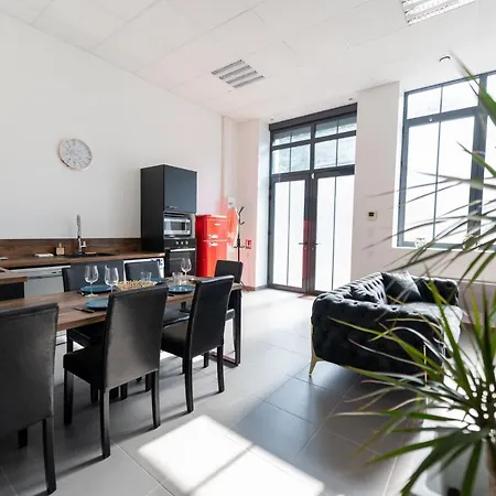 Loft La Mine D'Or - Parking Gratuit Et Prive - Wifi - Tout Equipe - Machine A Laver Exterior photo