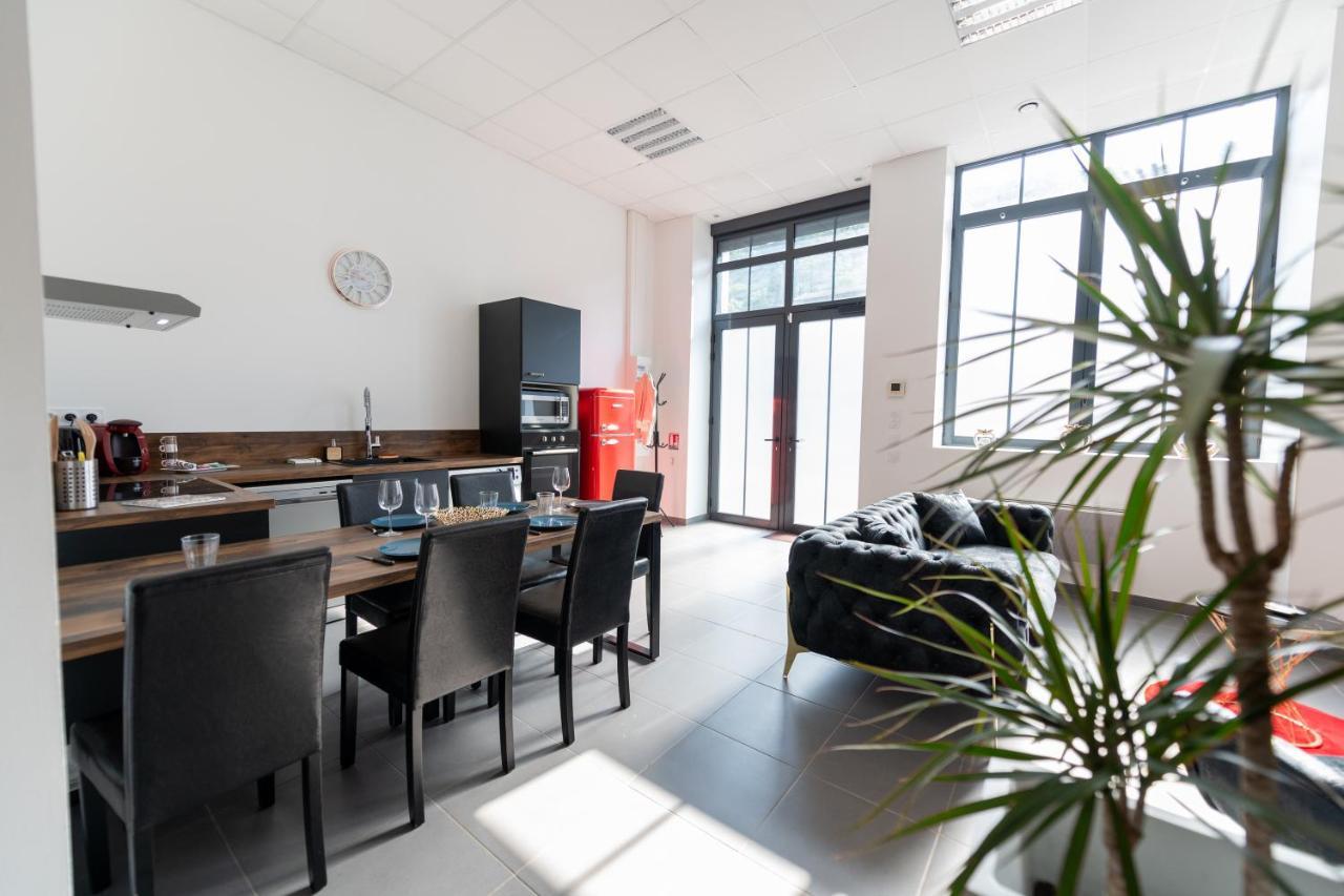 Loft La Mine D'or - Parking Gratuit Et Prive - Wifi - Equipe - Machine A Laver Rive-de-Gier